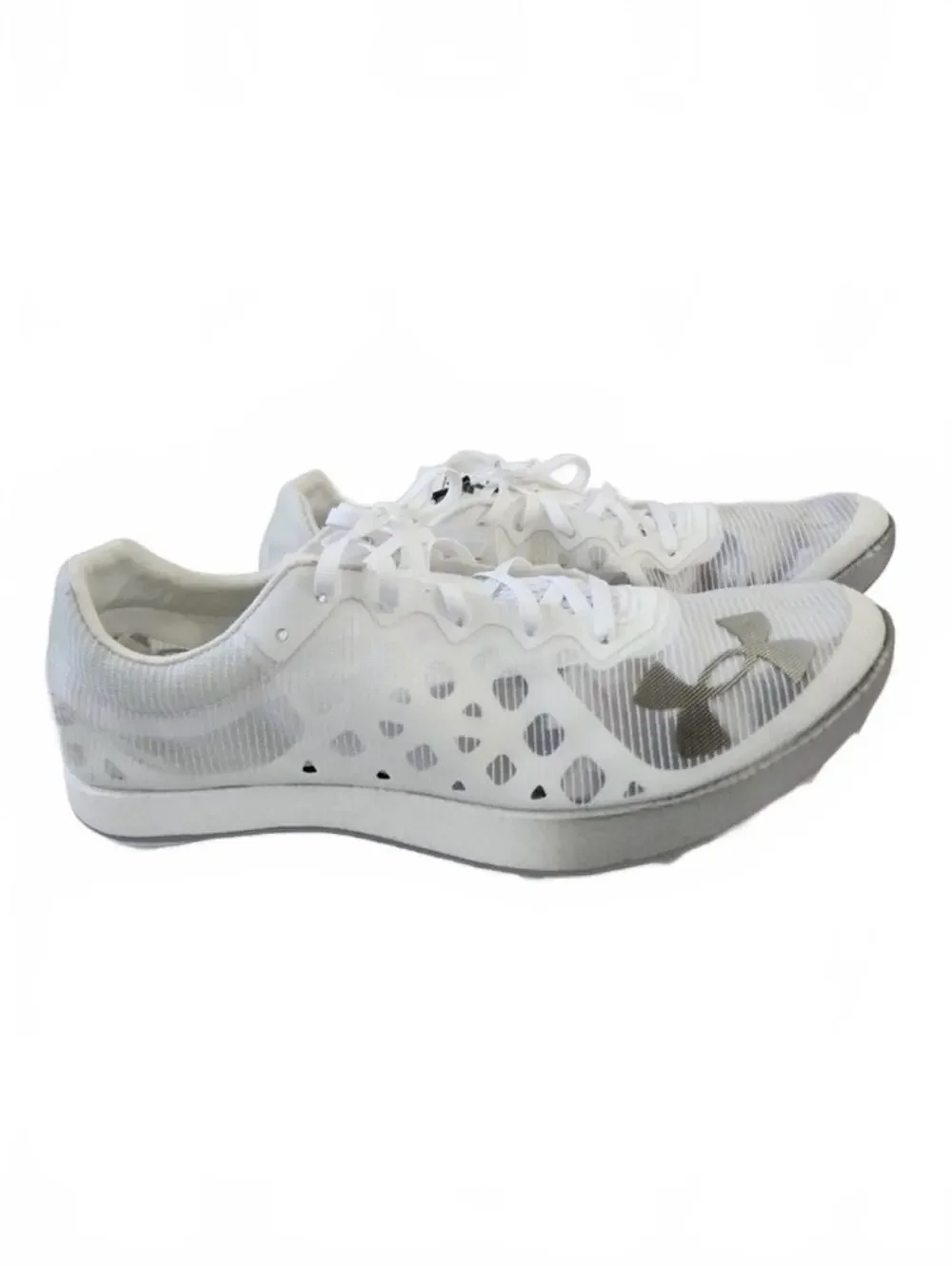 Under Armour Shakedown Elite Breeze White Track & Field Shoes NEW USM 7.5/W9